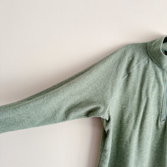 Eddie Bauer Green Fleece Pullover Half Zip Sweatshirt - 3X - Picture 2 of 8